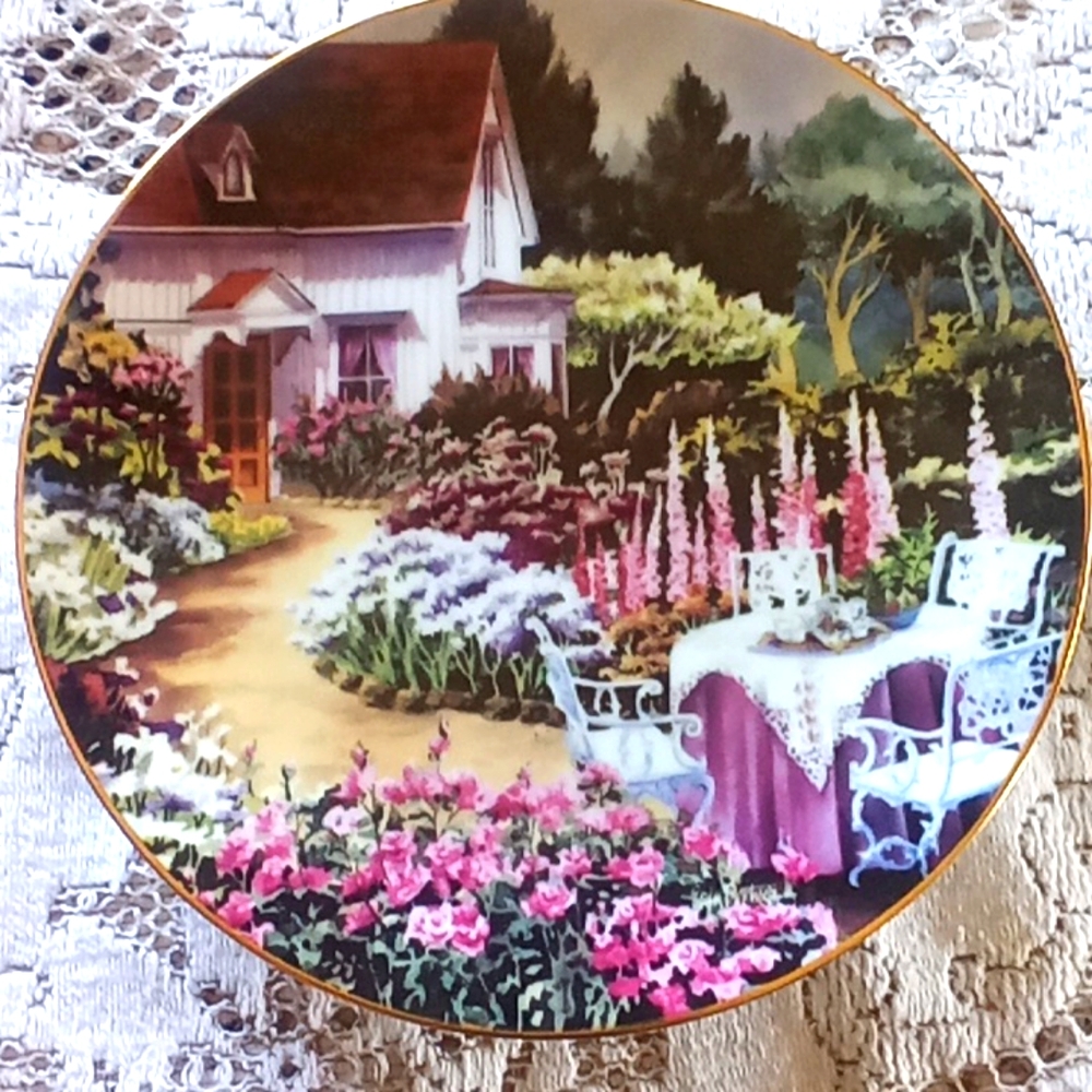 Sunday Outing by Erin Dertmer decorative plate